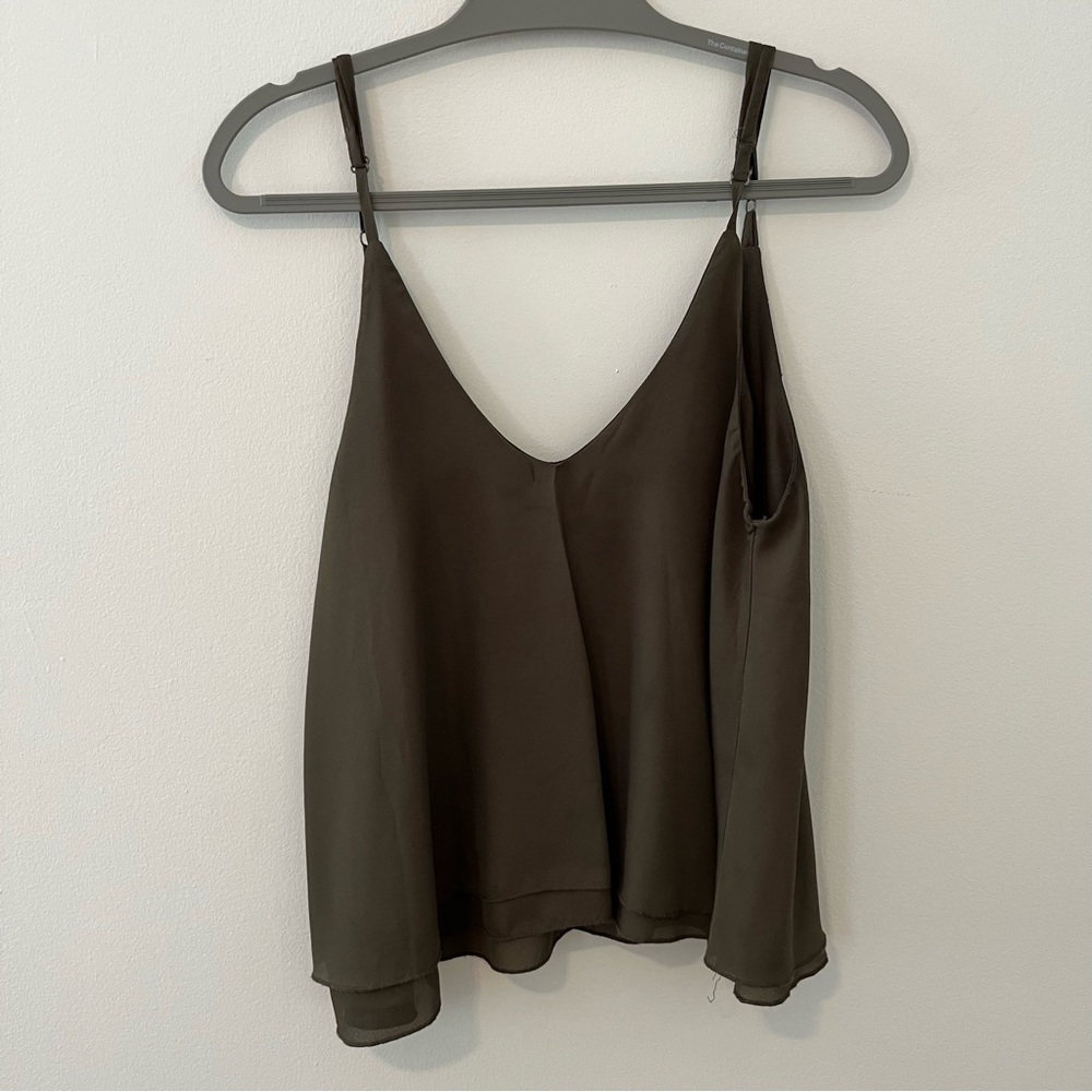 Olive Green Top